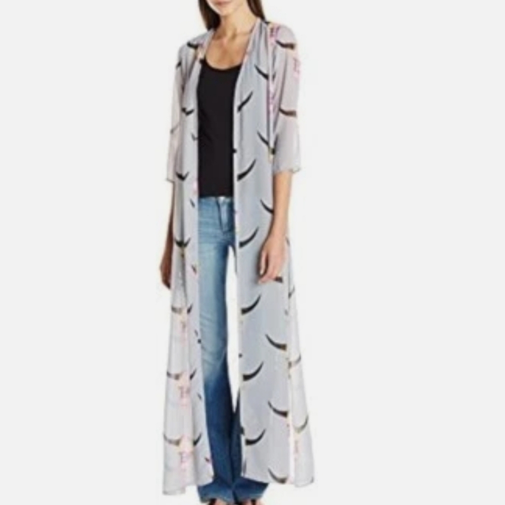 Show me your MUMU Bull Sheer Kimono White Sz L